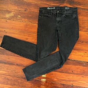 Black Madewell Skinny Skinny Jeans